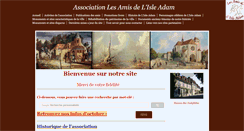 Desktop Screenshot of amisdelisleadam.org