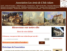 Tablet Screenshot of amisdelisleadam.org